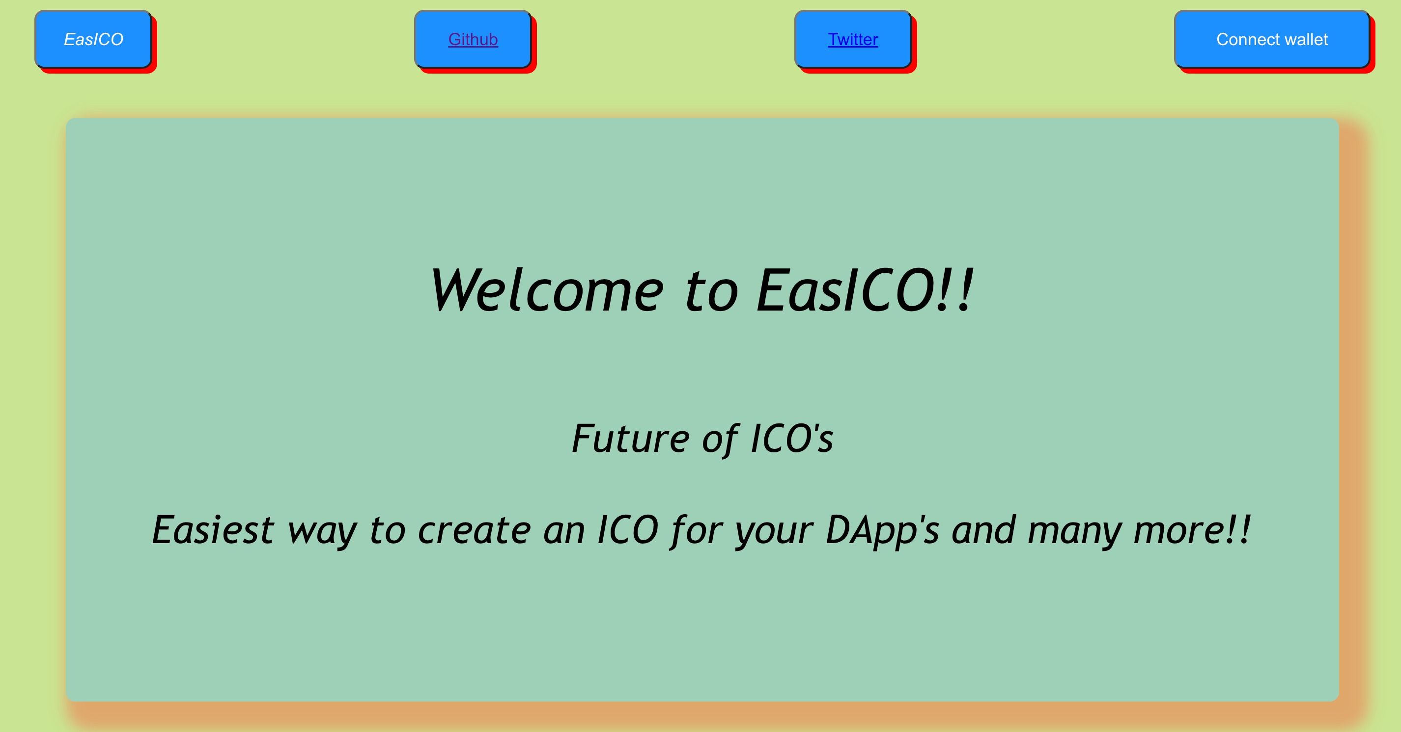 EasICO banner