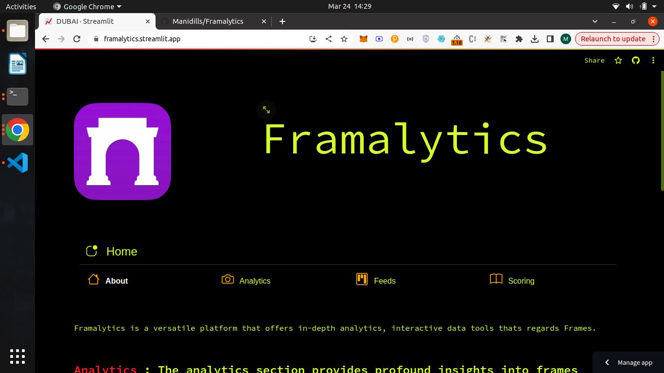 Framalytics banner