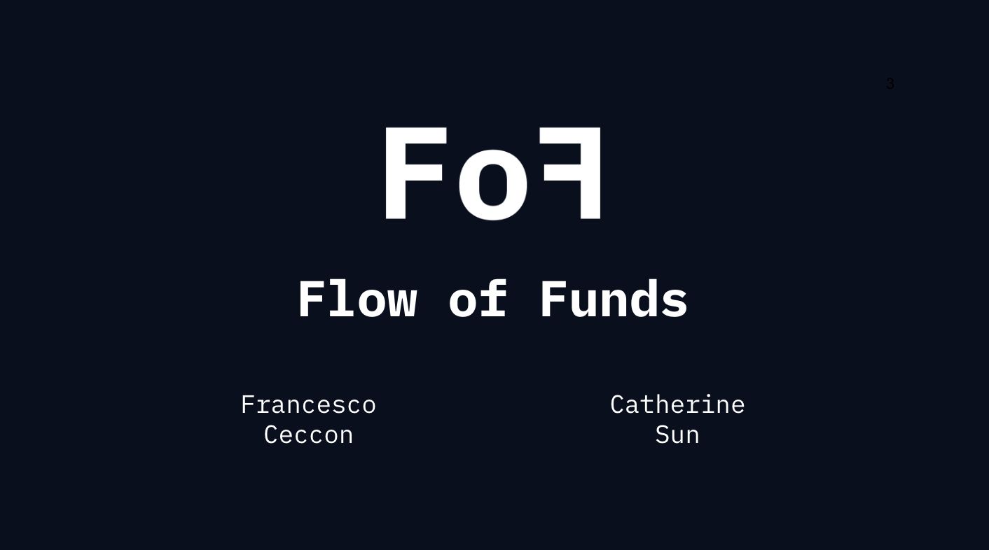 Flow of Funds banner