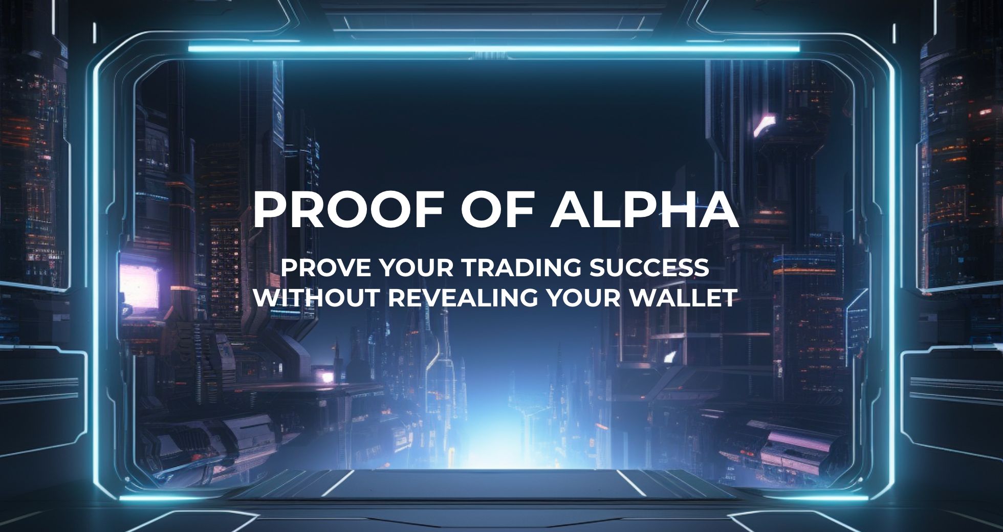 Proof of Alpha banner