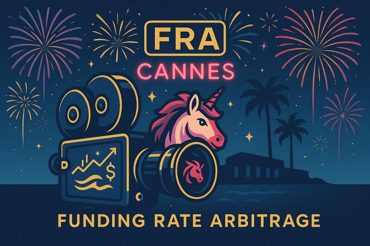Funding rate arb. banner
