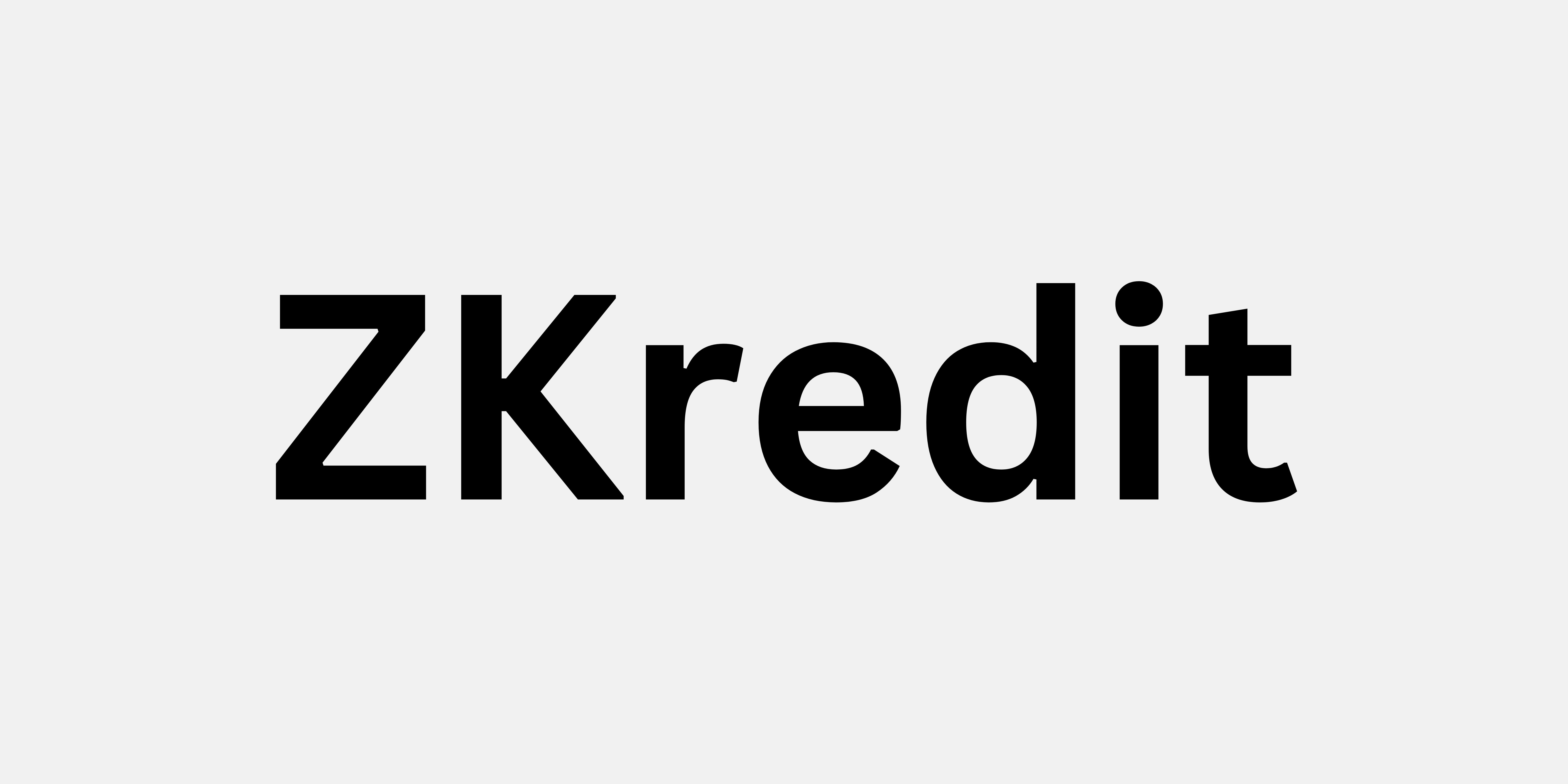 ZKredit banner