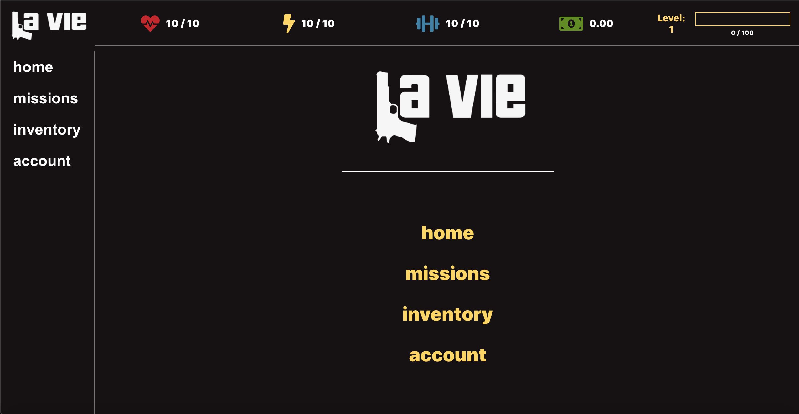 La Vie banner