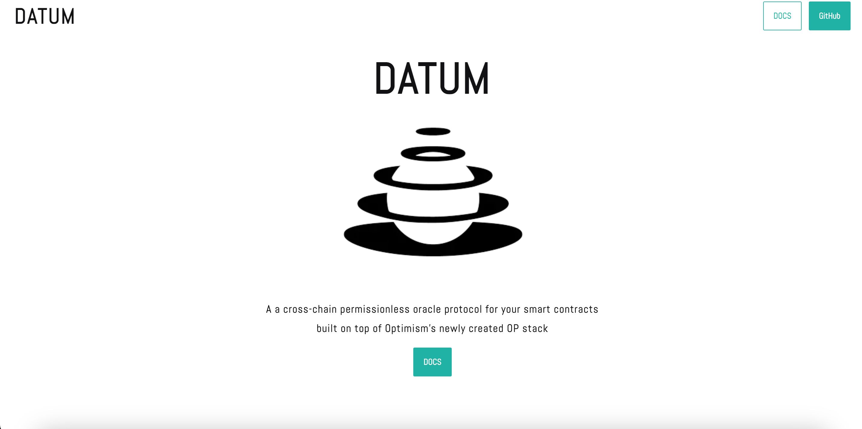 Datum banner