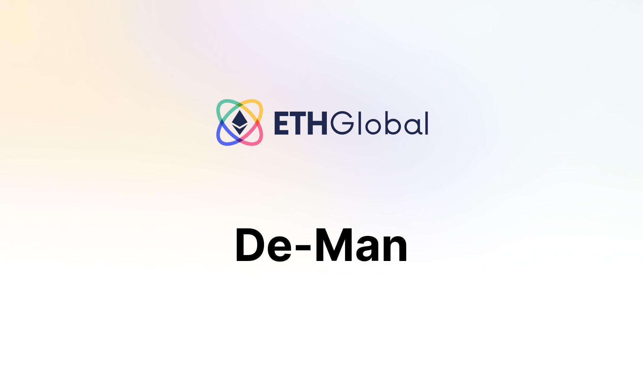 De-Man banner