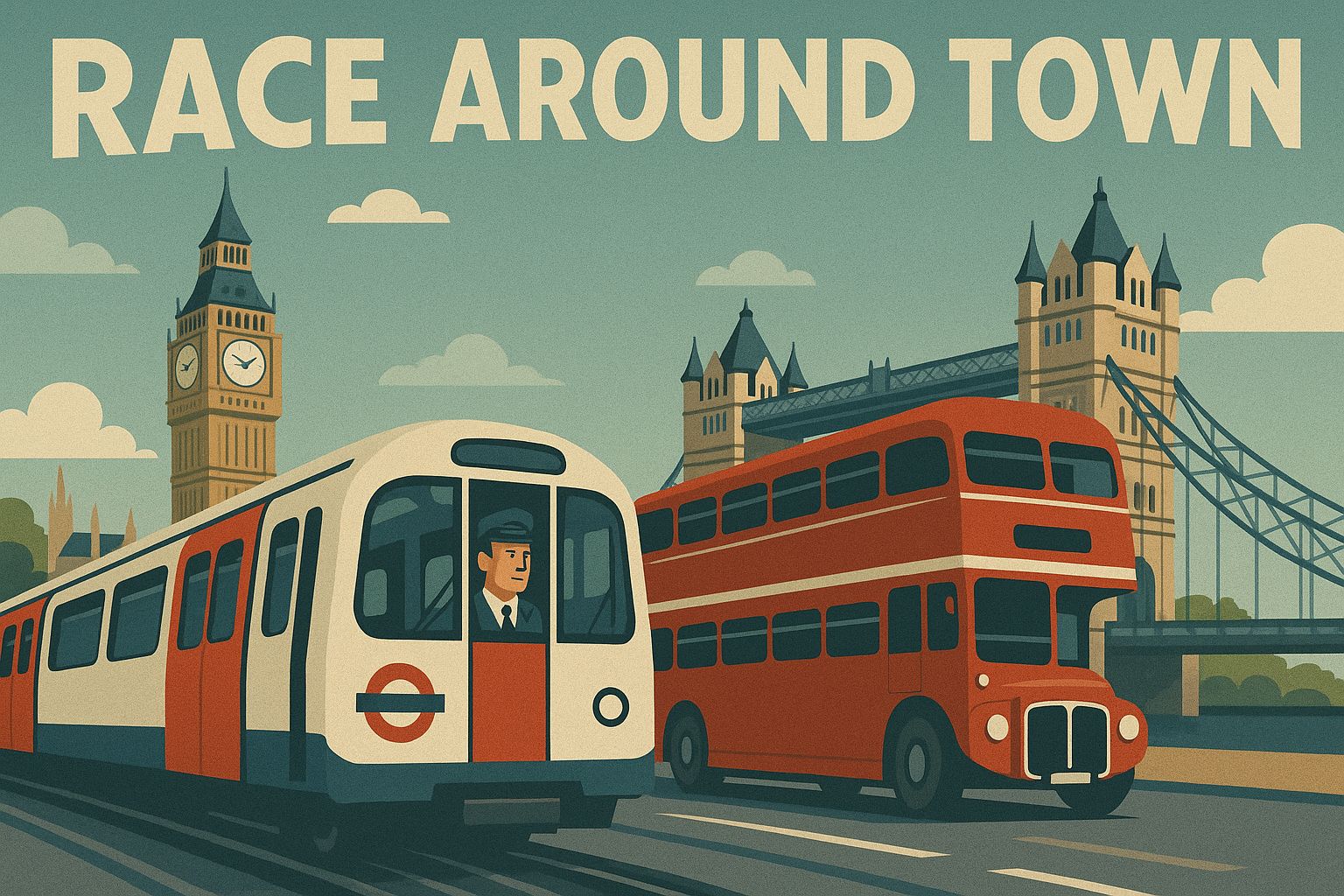 Race Around Town banner