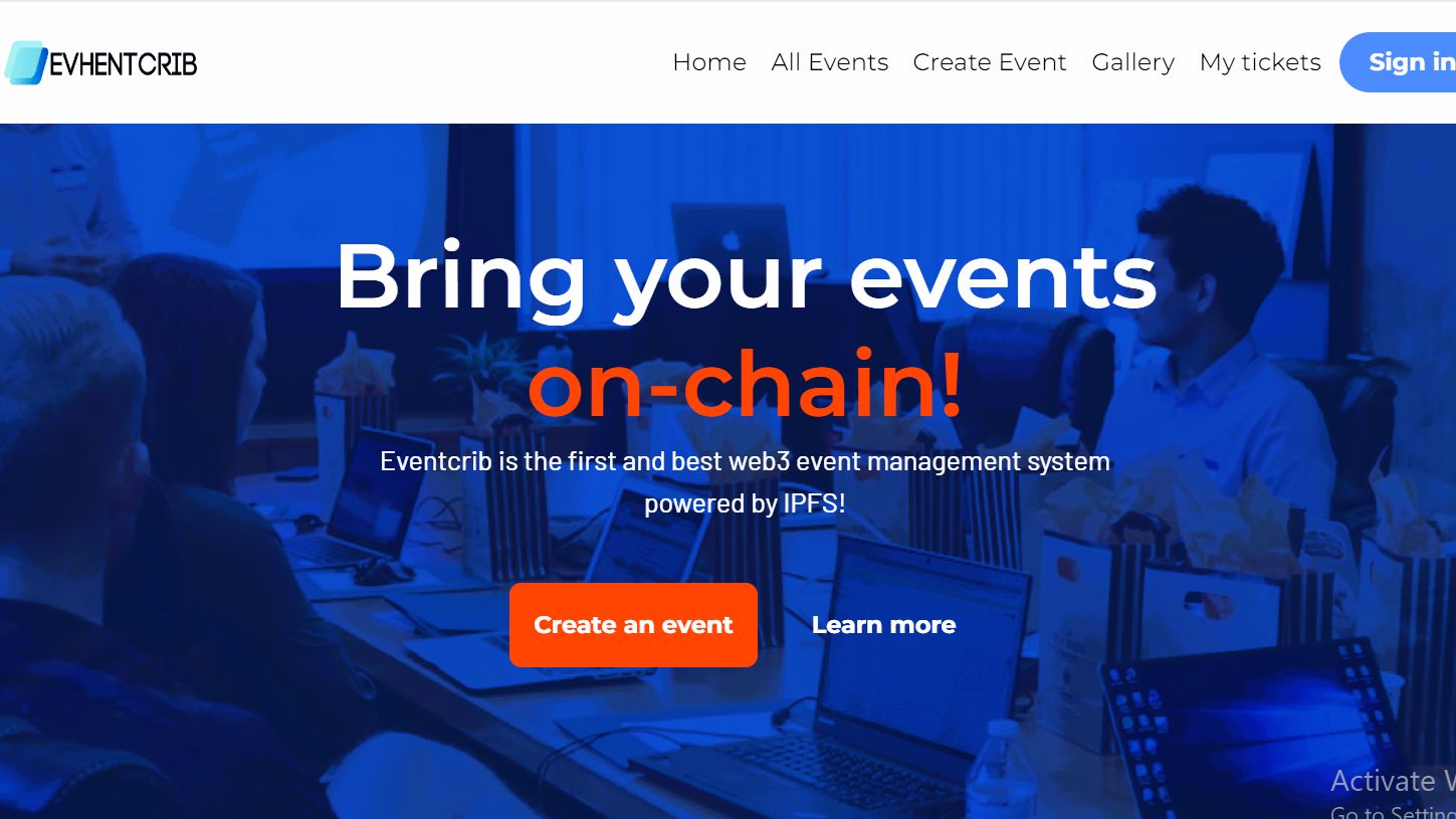 EventCrib banner