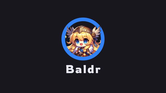 Baldr banner