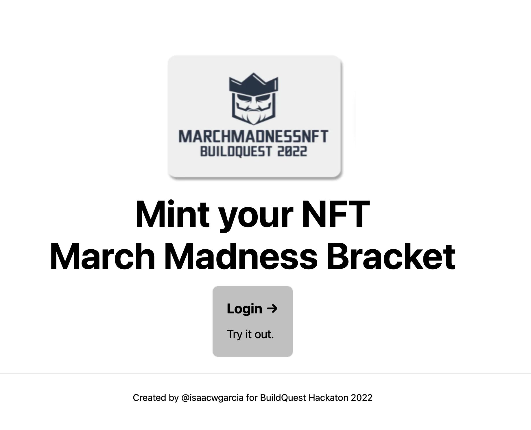 NftMarchMadness banner