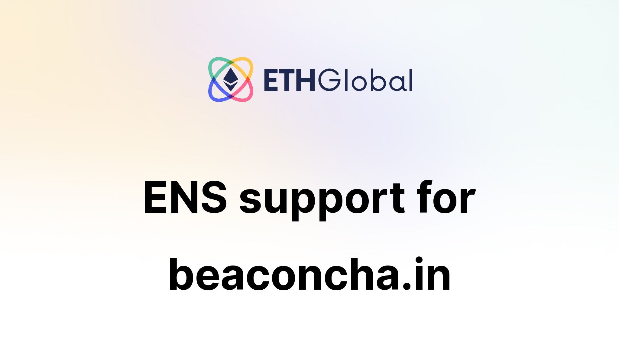 ENS support for beaconcha.in banner