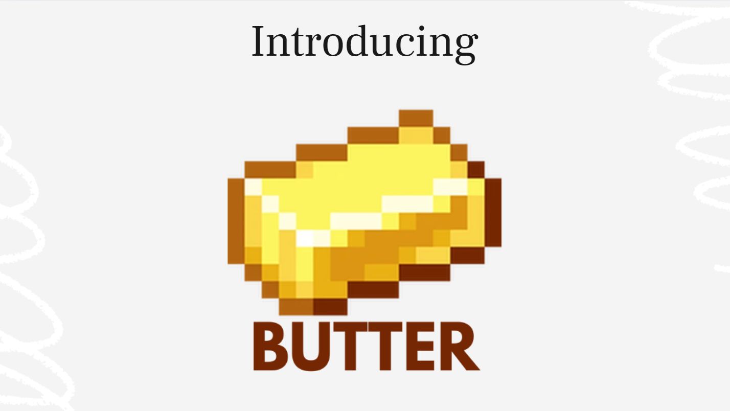 Butter banner