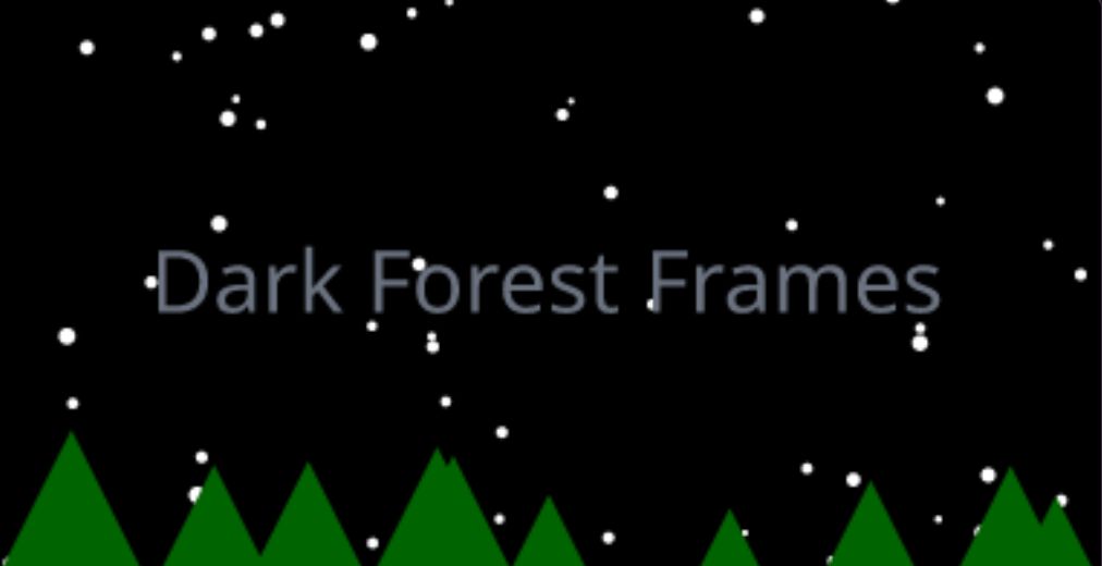 Dark Forest Frames banner