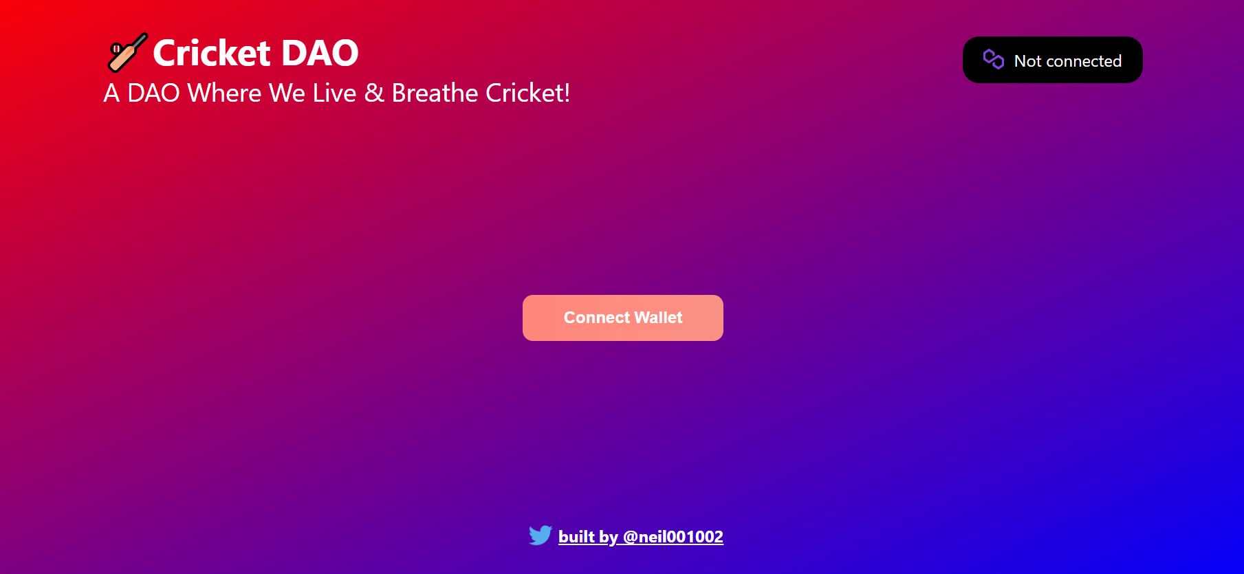 CricketDAO banner