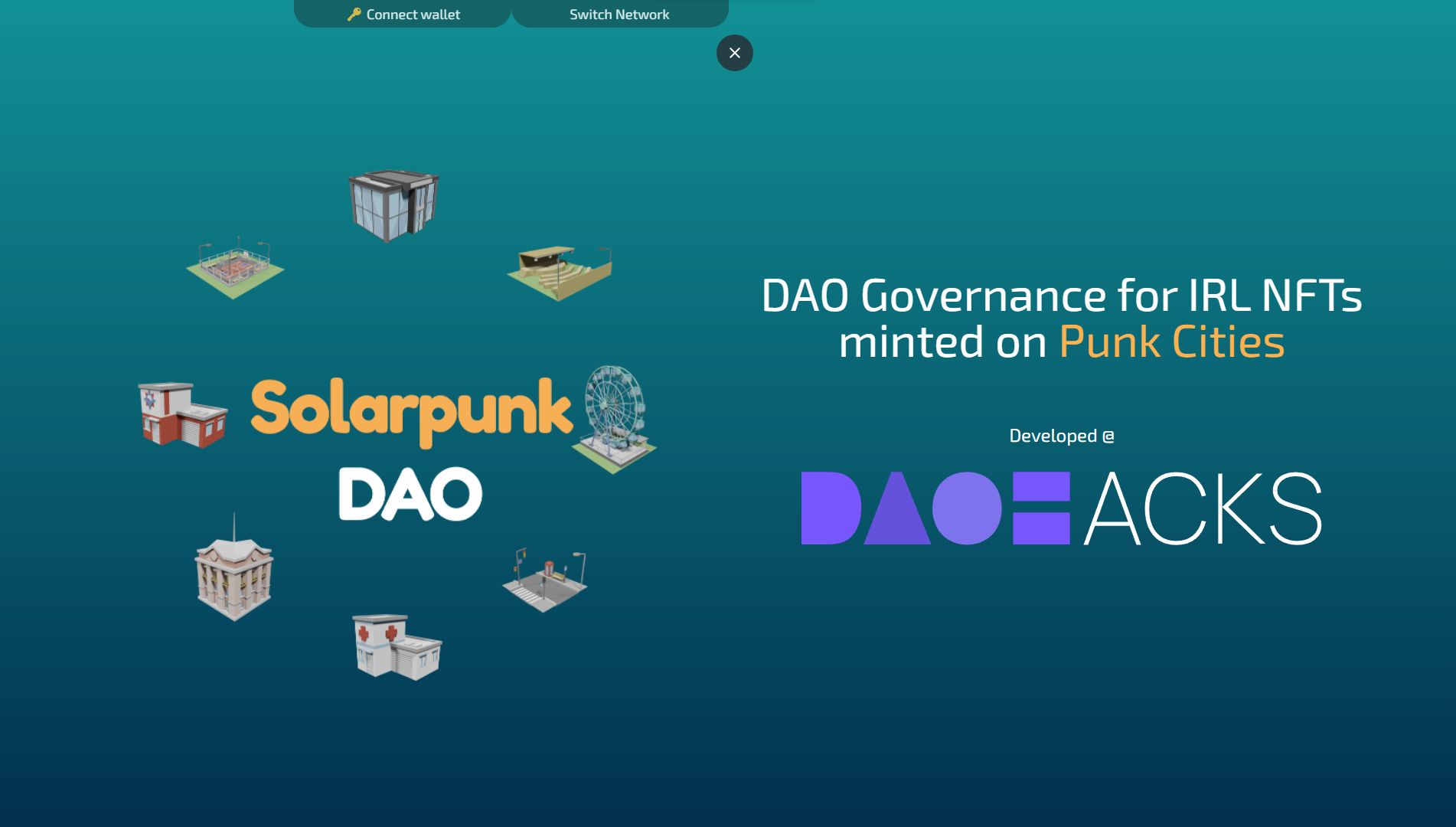 Solarpunk DAO banner