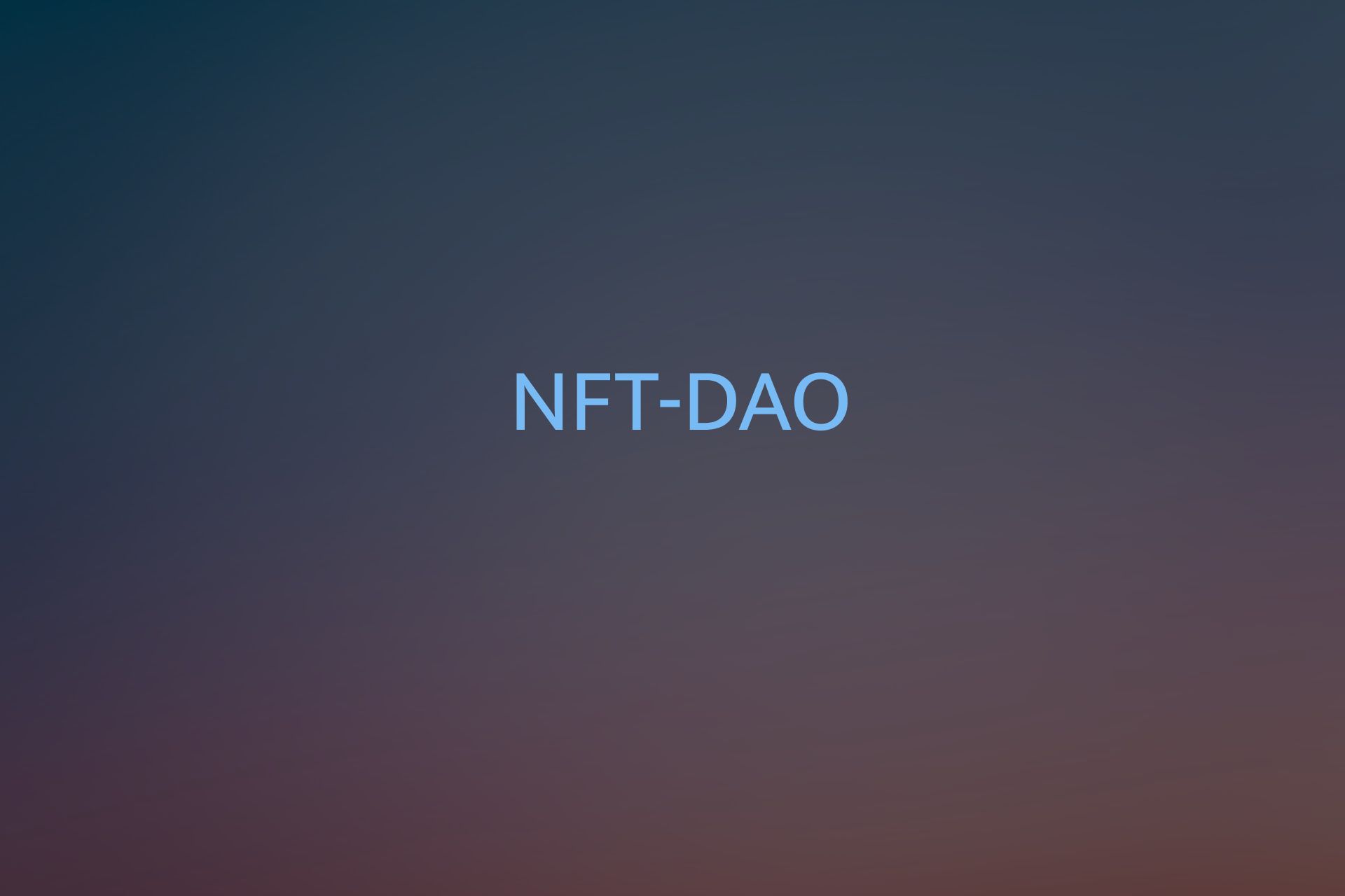 NFT-DAO banner