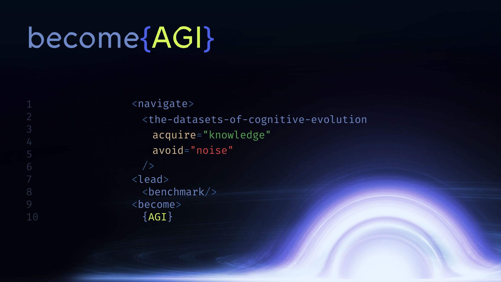 become{AGI} banner