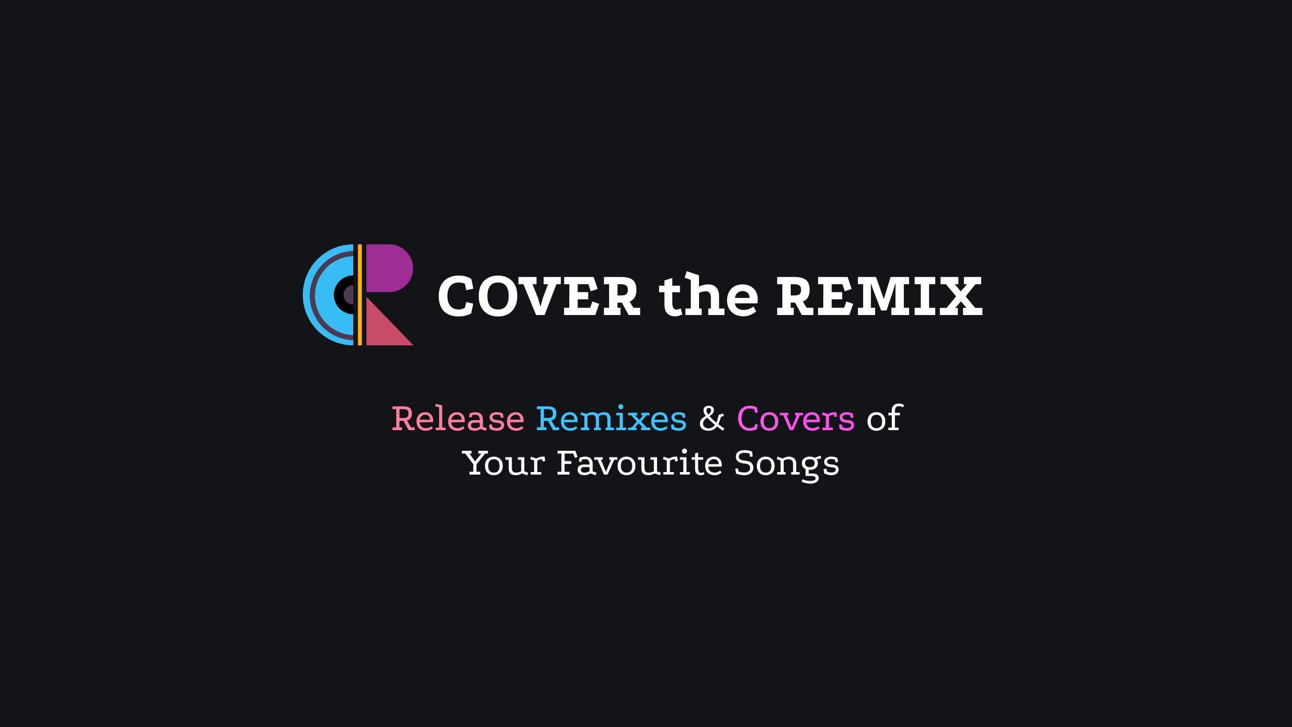 Cover the Remix banner