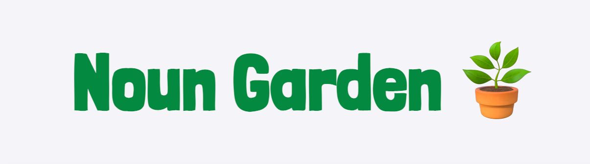 Noun Garden banner