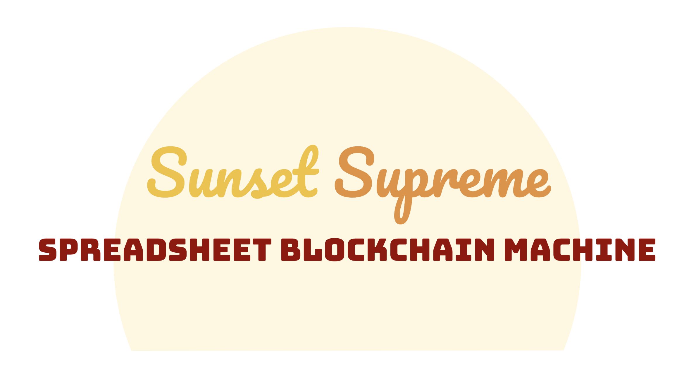 Sunset Supreme banner