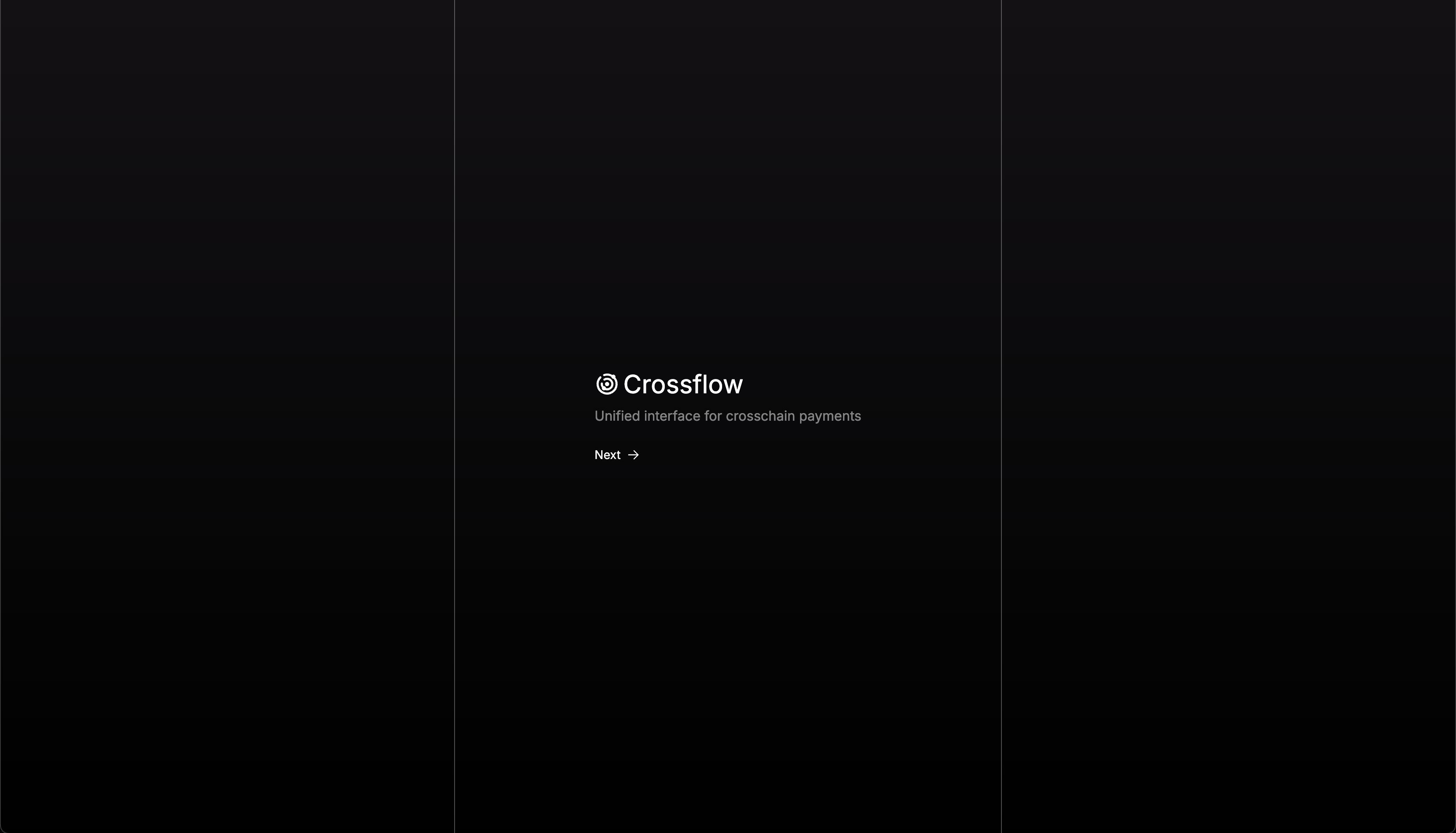 Crossflow banner