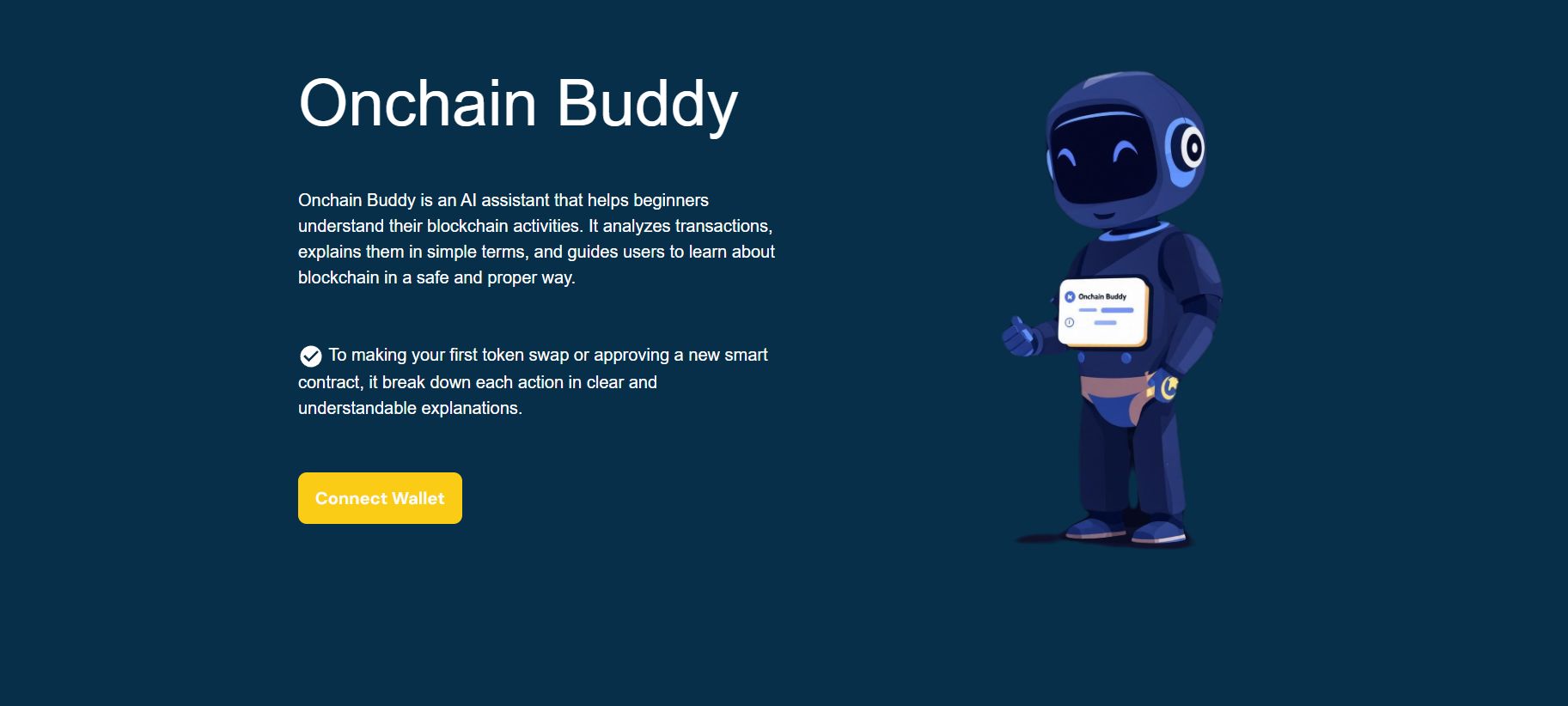Onchain Buddy banner
