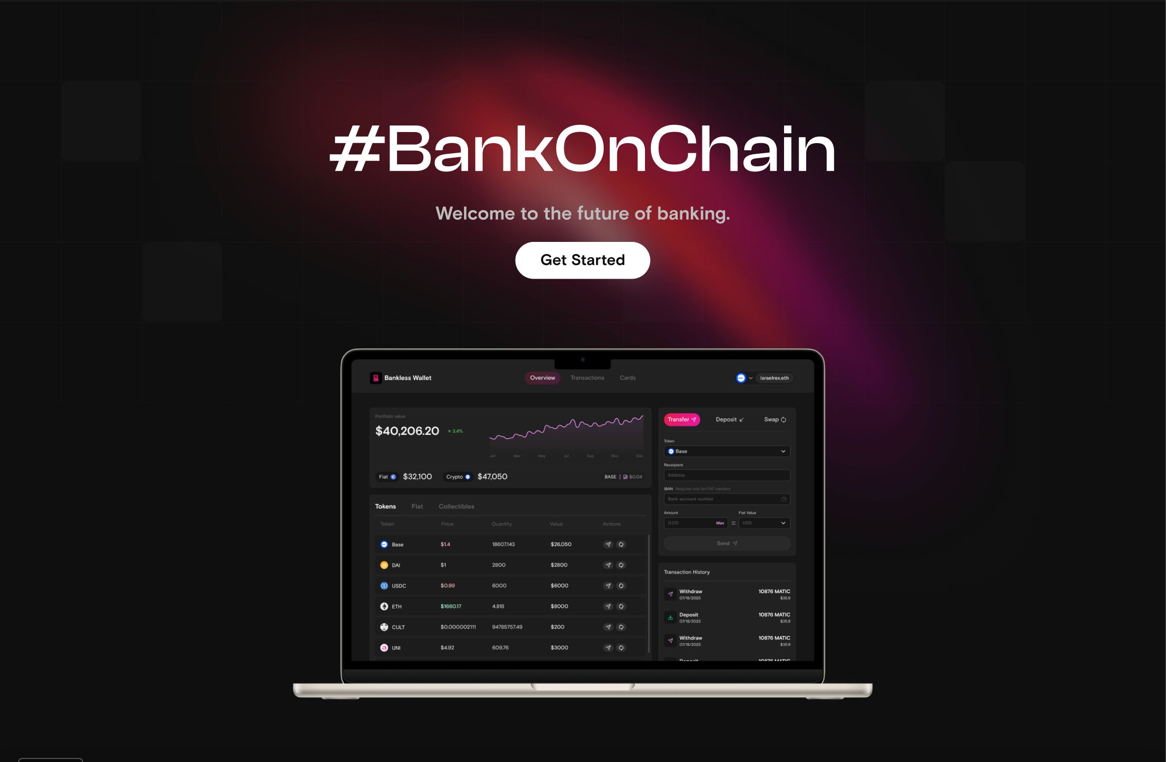 Bankless Wallet banner