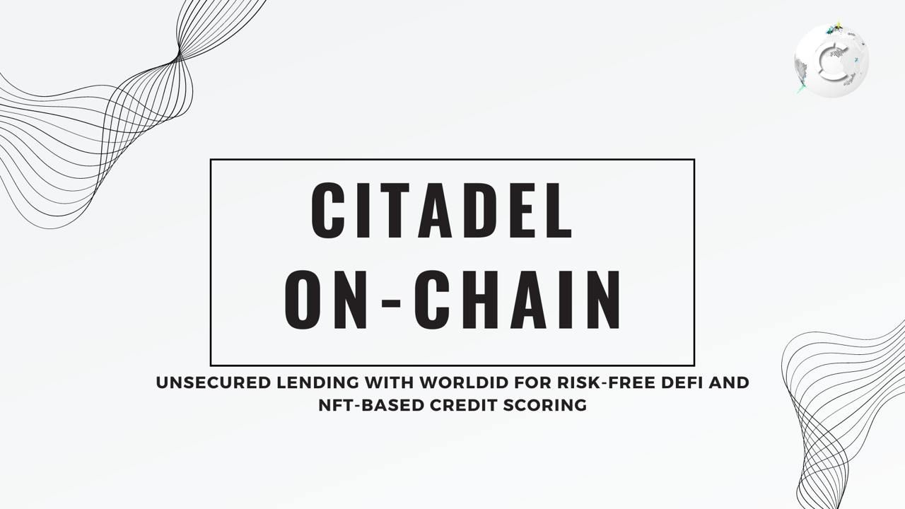 Citadel.Onchain banner