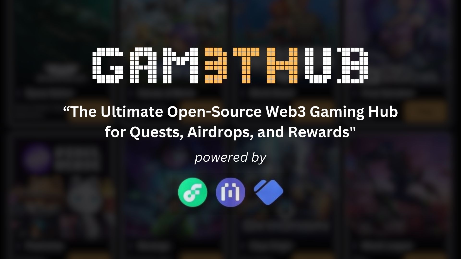 Gam3THub banner