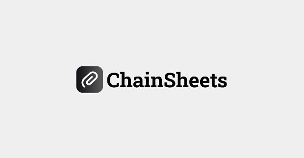 ChainSheets banner